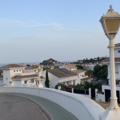 A hilly area of Benalmadena