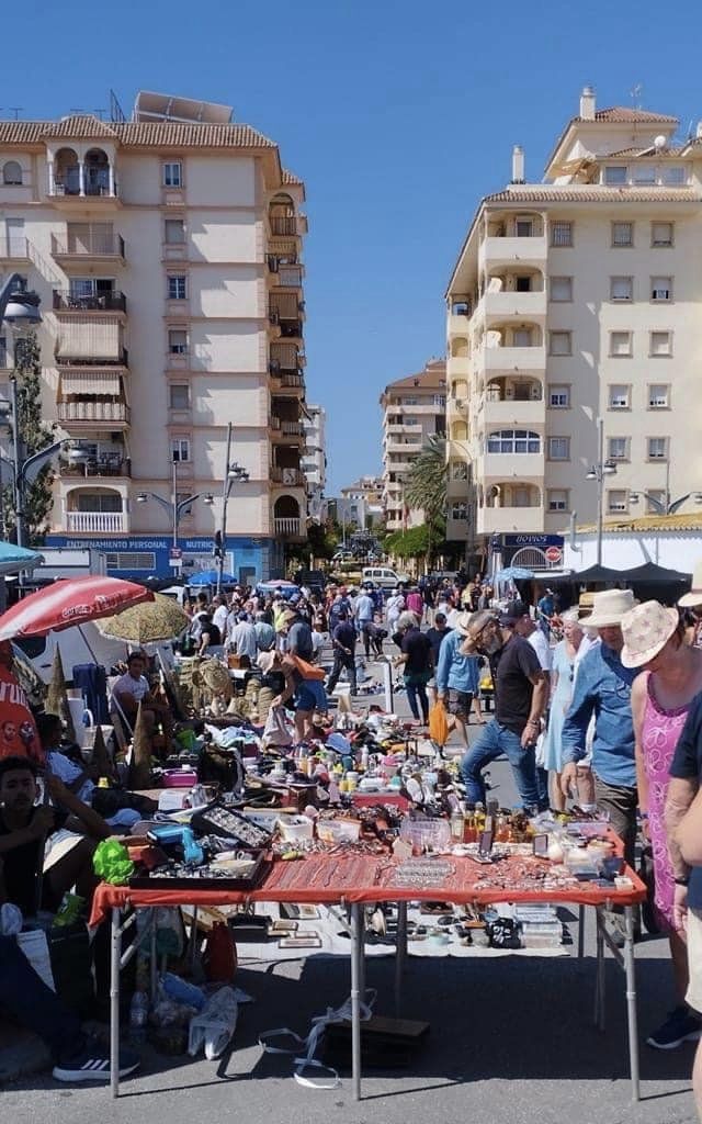Street markets of the  costa del sol