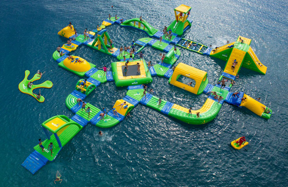 Benalmadena for kids - inflatable waterpark