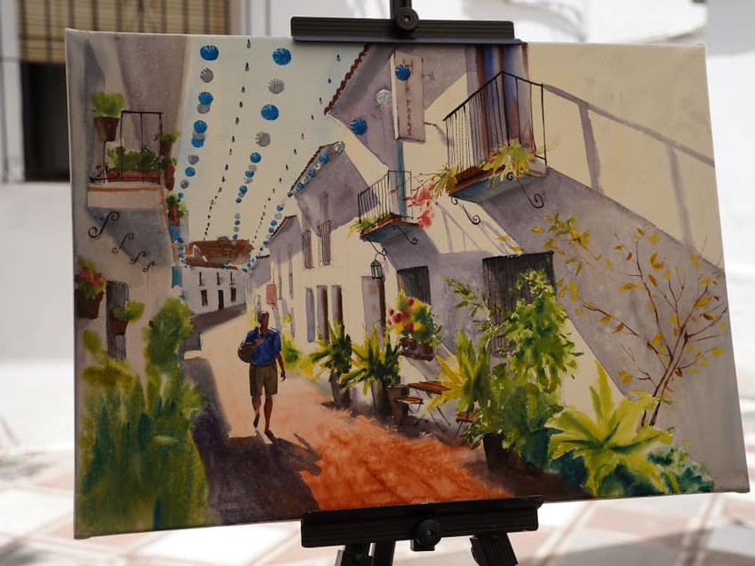 Feria de Benalmadena Pueblo 2023: Painting
