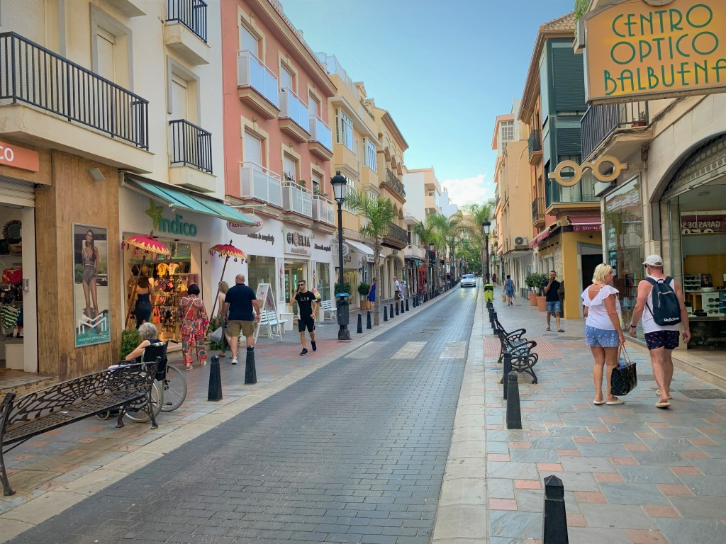 Feria del Rosario 2023  - A street in Fuengirola