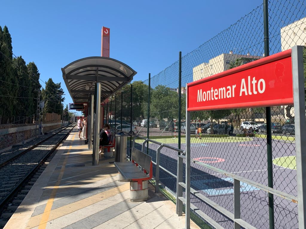 Train stations in Torremolinos - Montemar Alto