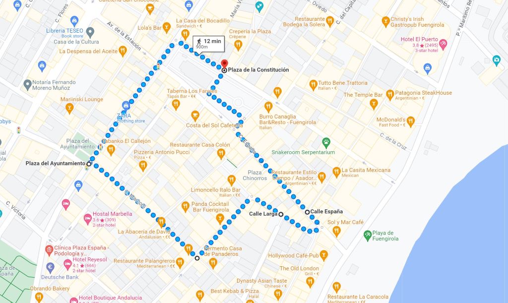 Feria del Rosario 2023 - October 7th's Parade route
