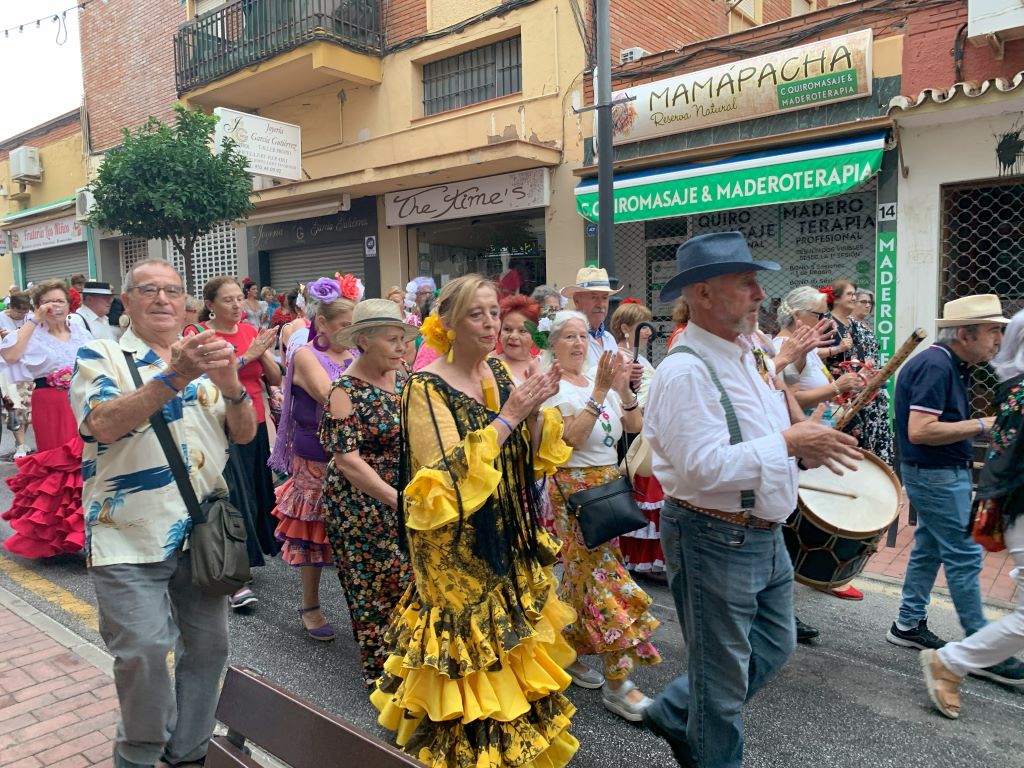 Romeria de San Juan 2023 - colorful dresses