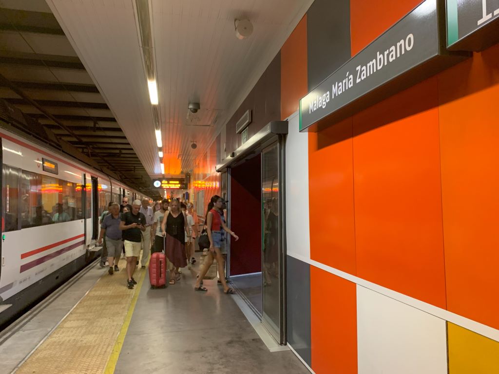 Train stations in Malaga: Málaga María Zambrano
