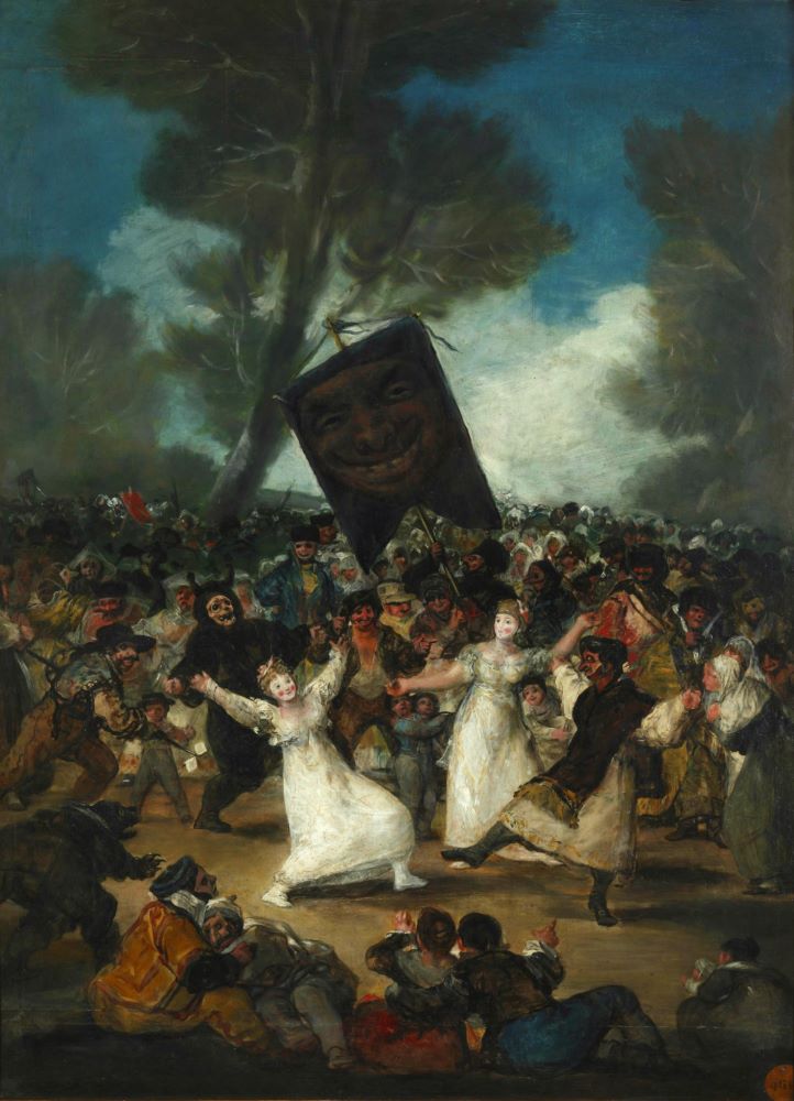 February in the Costa del Sol - Goya's Entierro de las sardinas