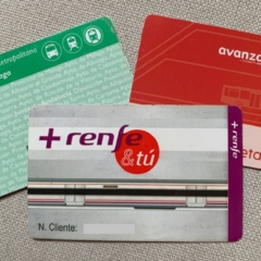 Bus and train cards in the Costa del Sol: bus card, Benalmadena