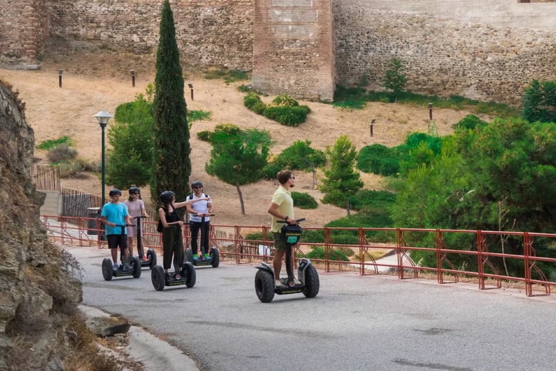 February in the Costa del Sol: get your guide Malaga Segway tour