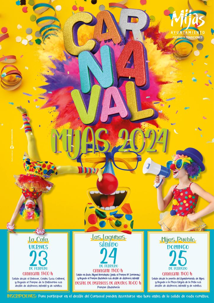 Carnival in Mijas 2024