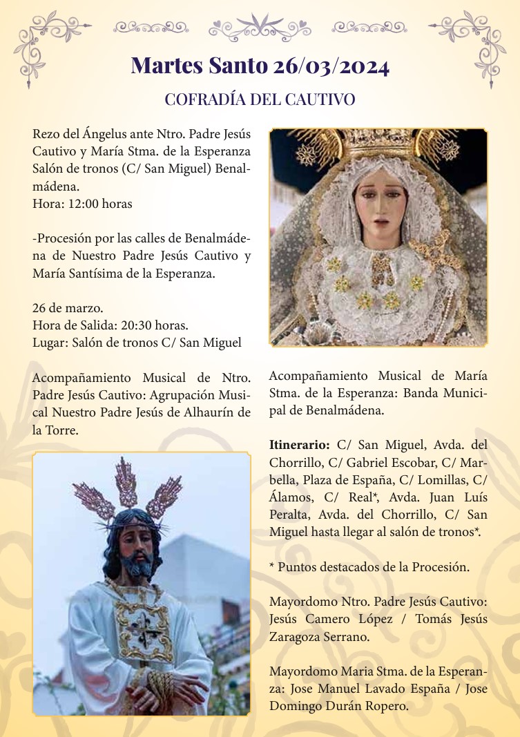 Holy Week in Benalmadena 2024