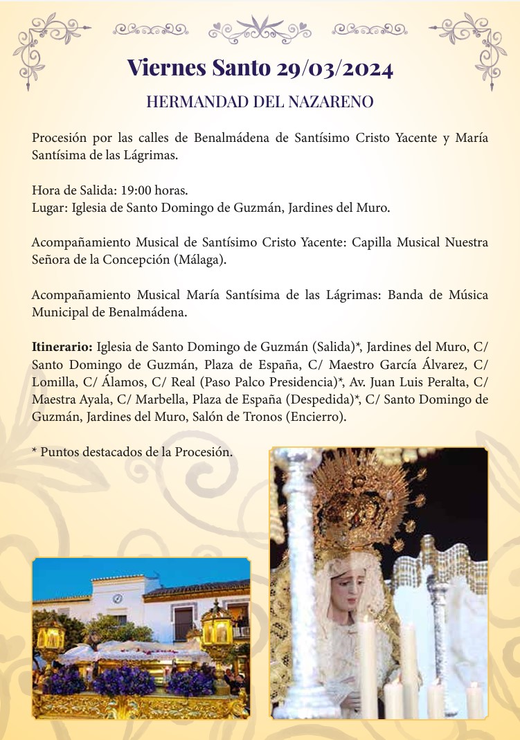 Holy Week in Benalmadena 2024