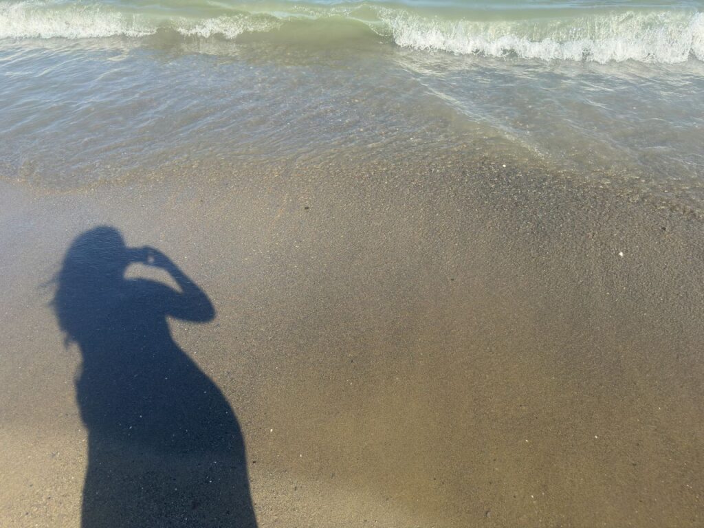 Los Alamos Beach - selfie