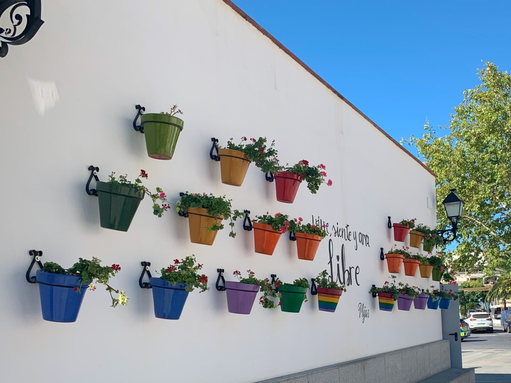 Terrace Gardening in Spain - Mijas Pueblo