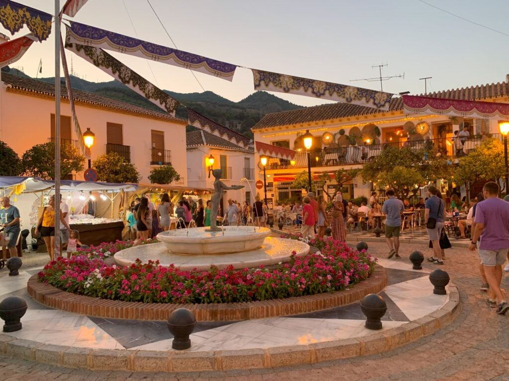 Zoco Arabe Arabian Bazaar in Benalmadena Pueblo