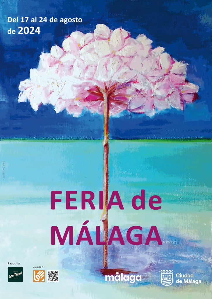 Cover of the Feria de Malaga (Malaga Fair) 2024 program