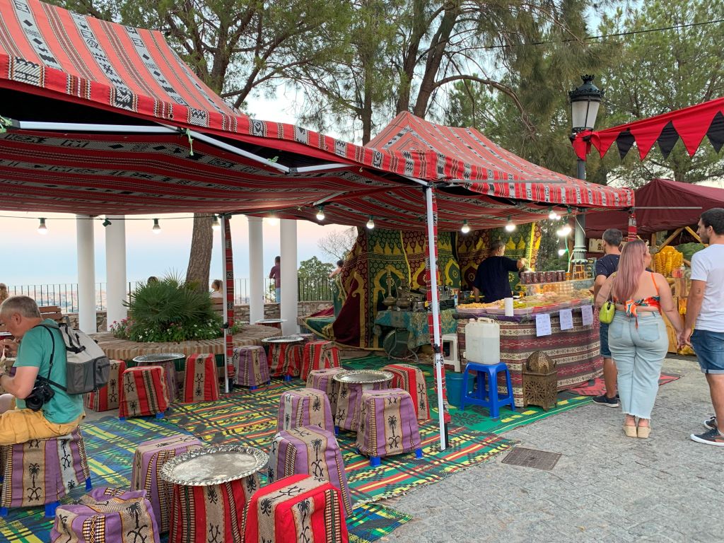 Zoco Arabe Arabian Bazaar in Benalmadena Pueblo