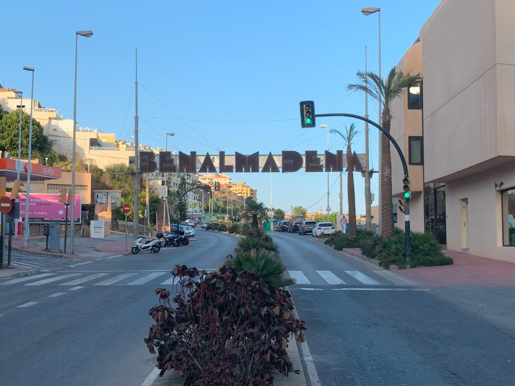 border between Benalmadena and Fuengirola