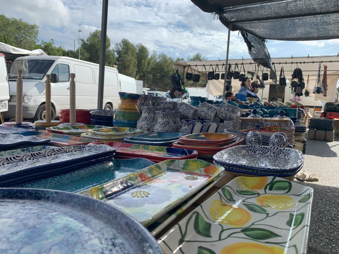 Friday market in Benalmadena