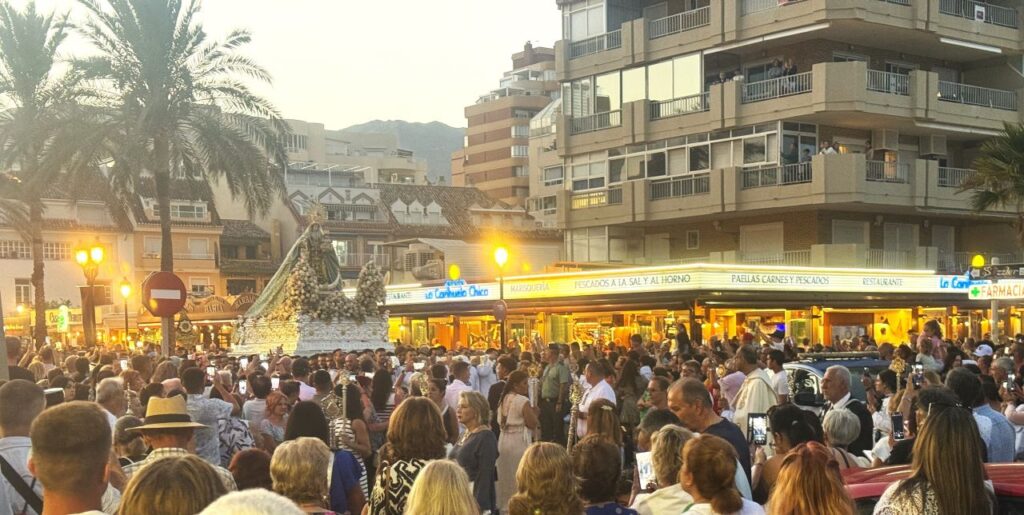 Procession of Virgen del Carmen on July 2024