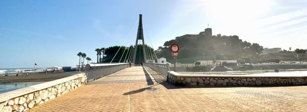 panoramic view of the Armada bridge