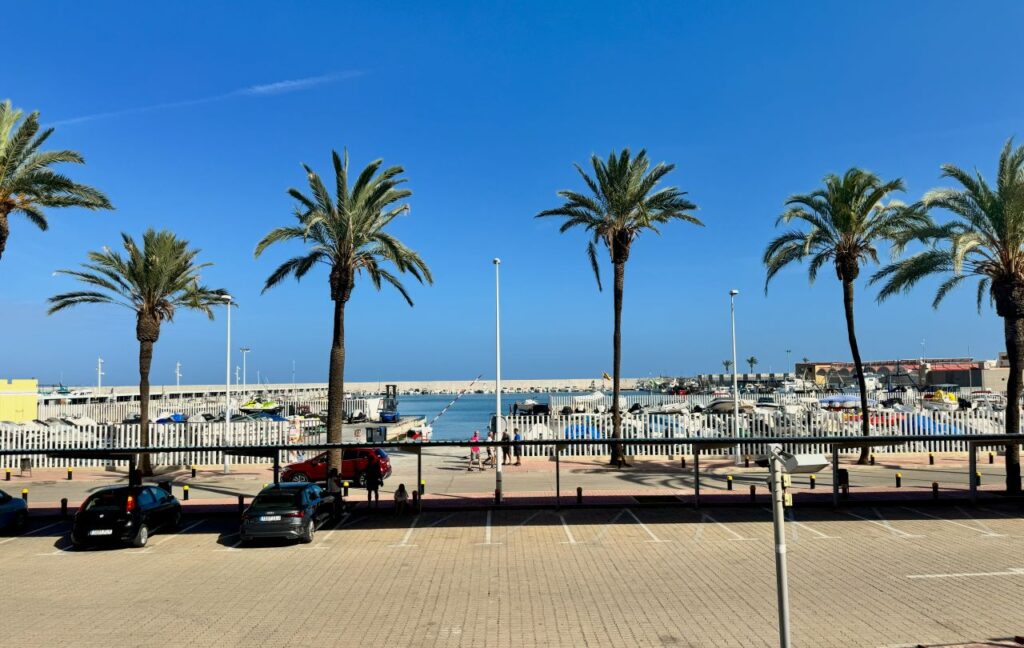 Promenade and harbor of Fuengirola