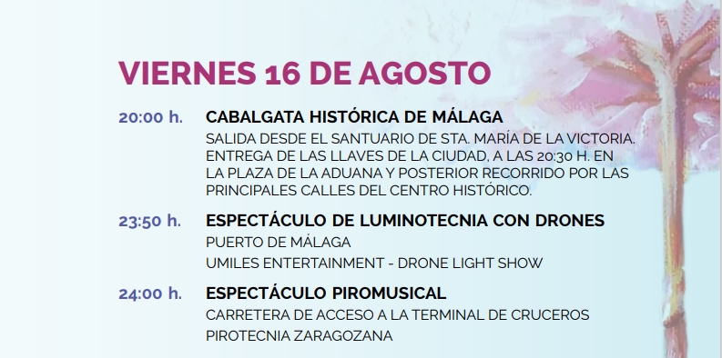 Malaga Fair 2024 - August 16