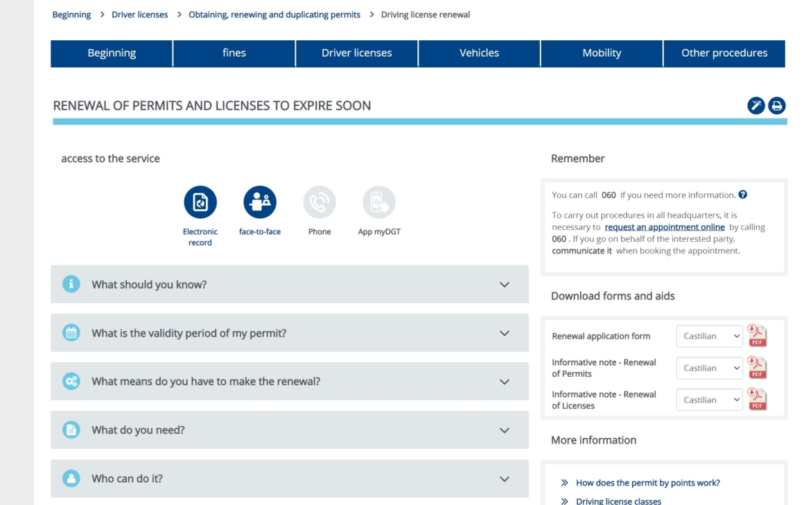 exchange your driver's license to a Spanish one