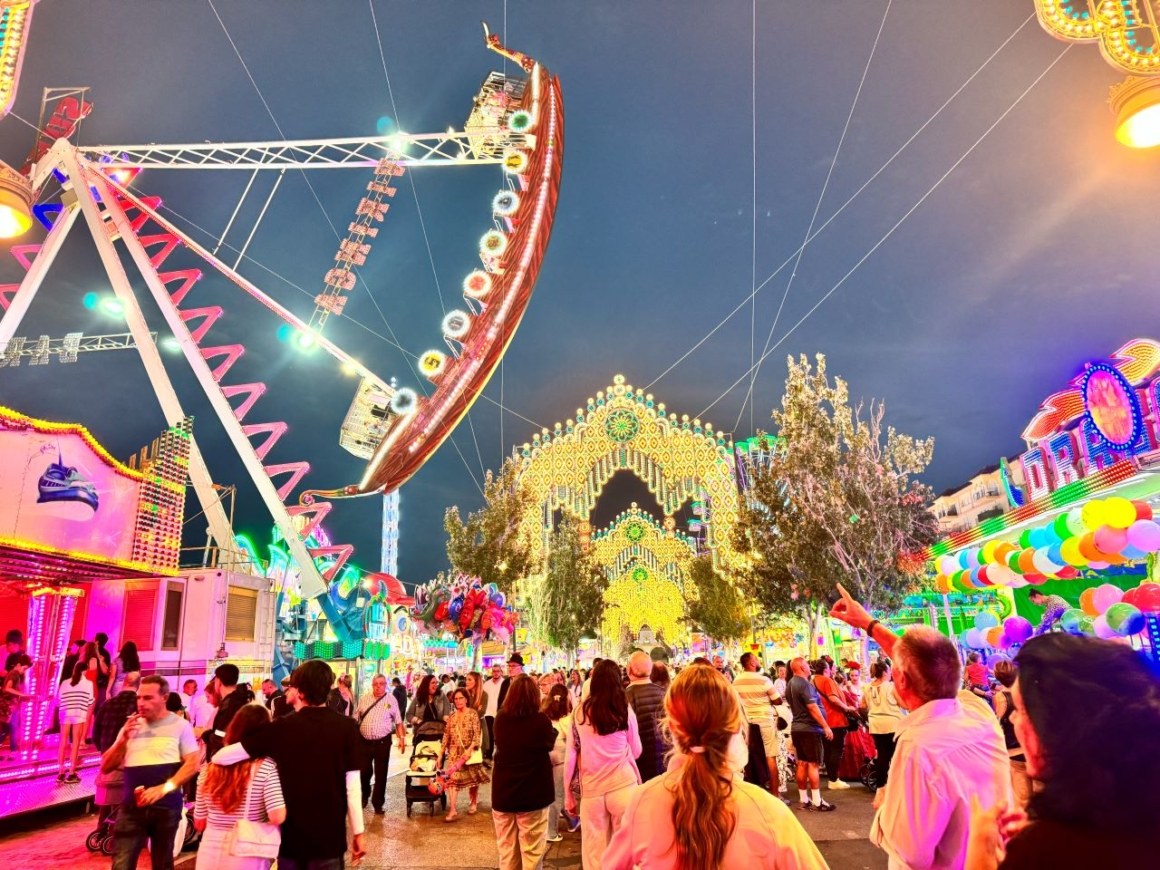 Ferias of the Costa del Sol - 'Vikinga' Ship in the Feria del Rosario, Fuengirola 2024