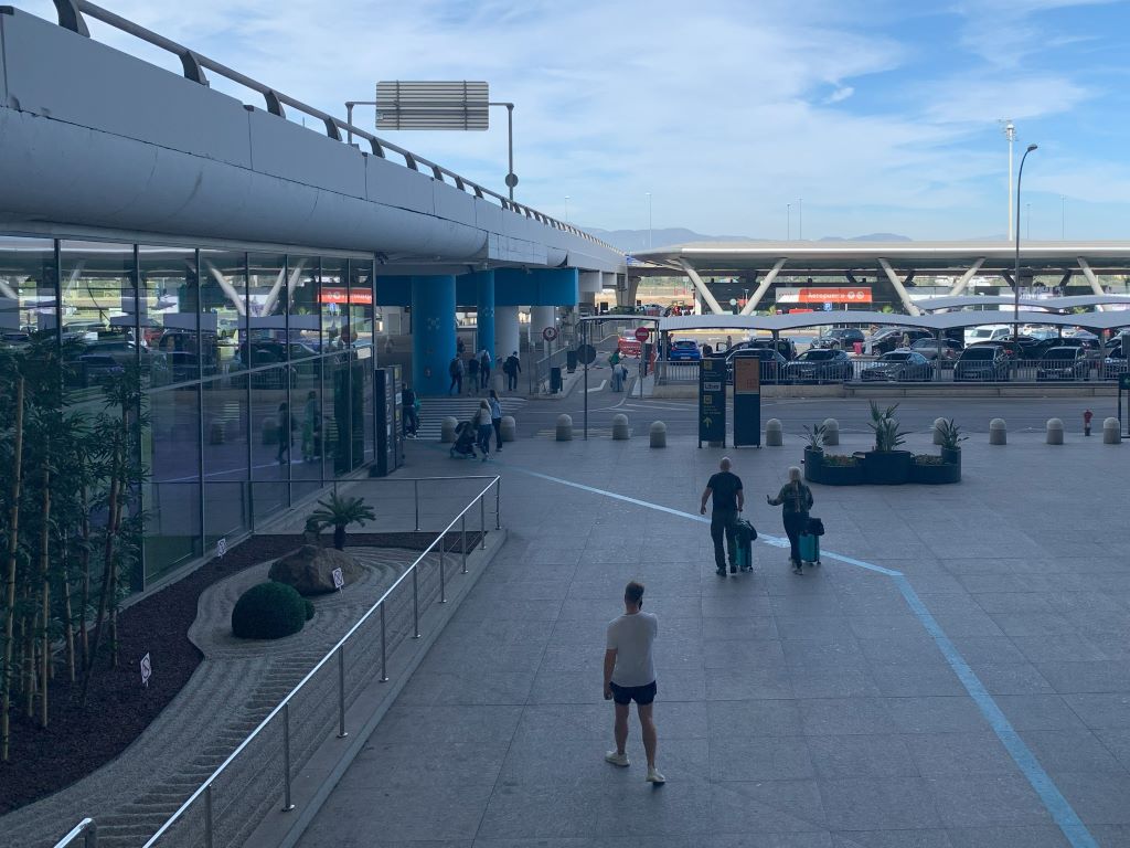 Train stations in Malaga: blue line