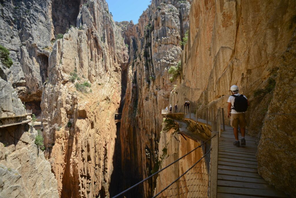 Costa del Sol in the fall - caminito del rey