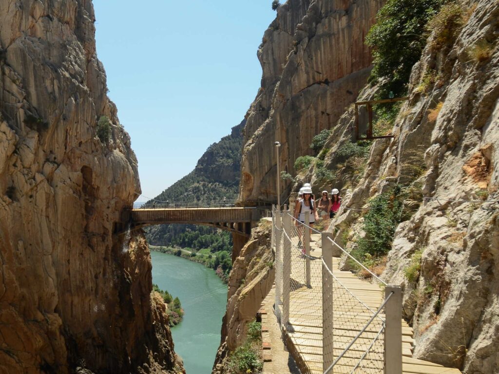 Costa del Sol in the fall - caminito del Rey