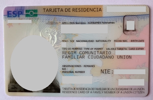 Spanish TIE - residence in Spain for non EU citizens