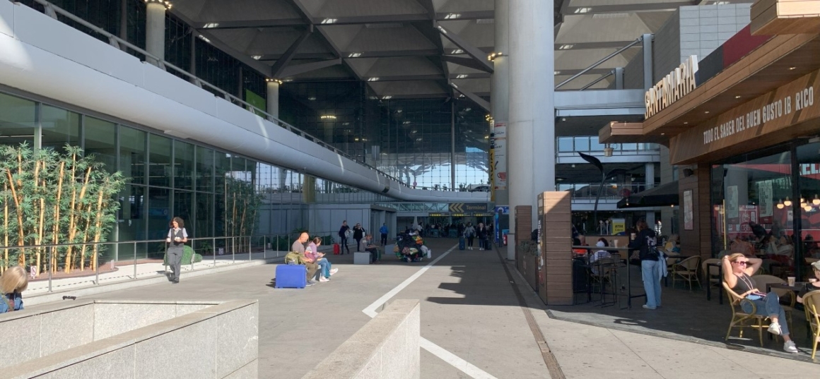 Malaga Airport taxi stand