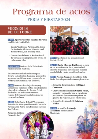 Feria de San Pedro Alcantara 2024 - Oct 18