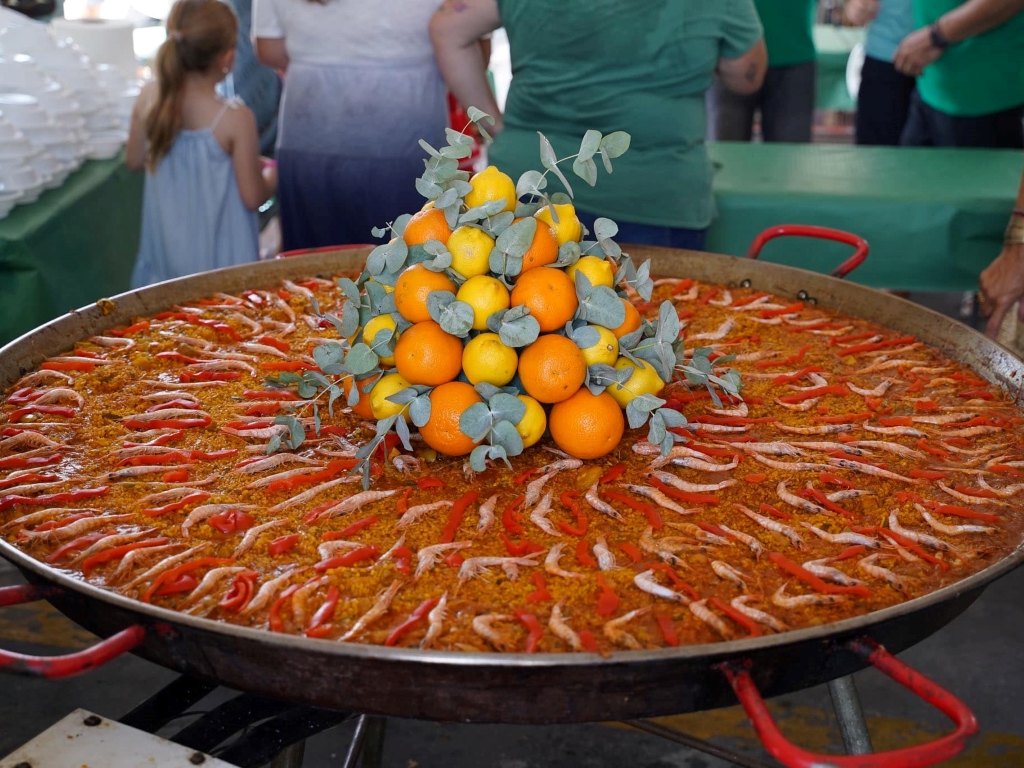 Benalmadena Pueblo Fair Paella in previous year