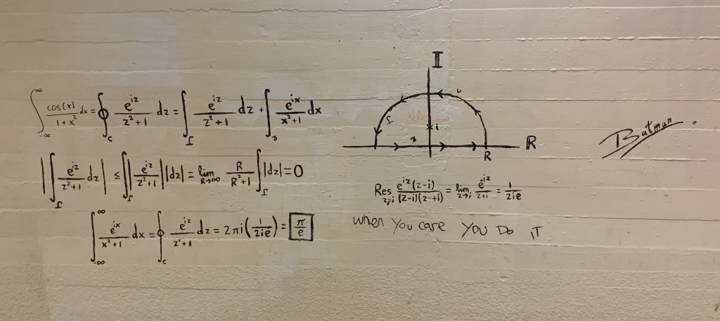 Train stations in Benalmadena: maths graffiti