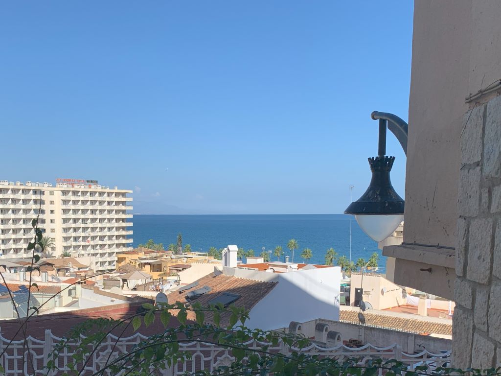 Train stations in Torremolinos - view from the stairs