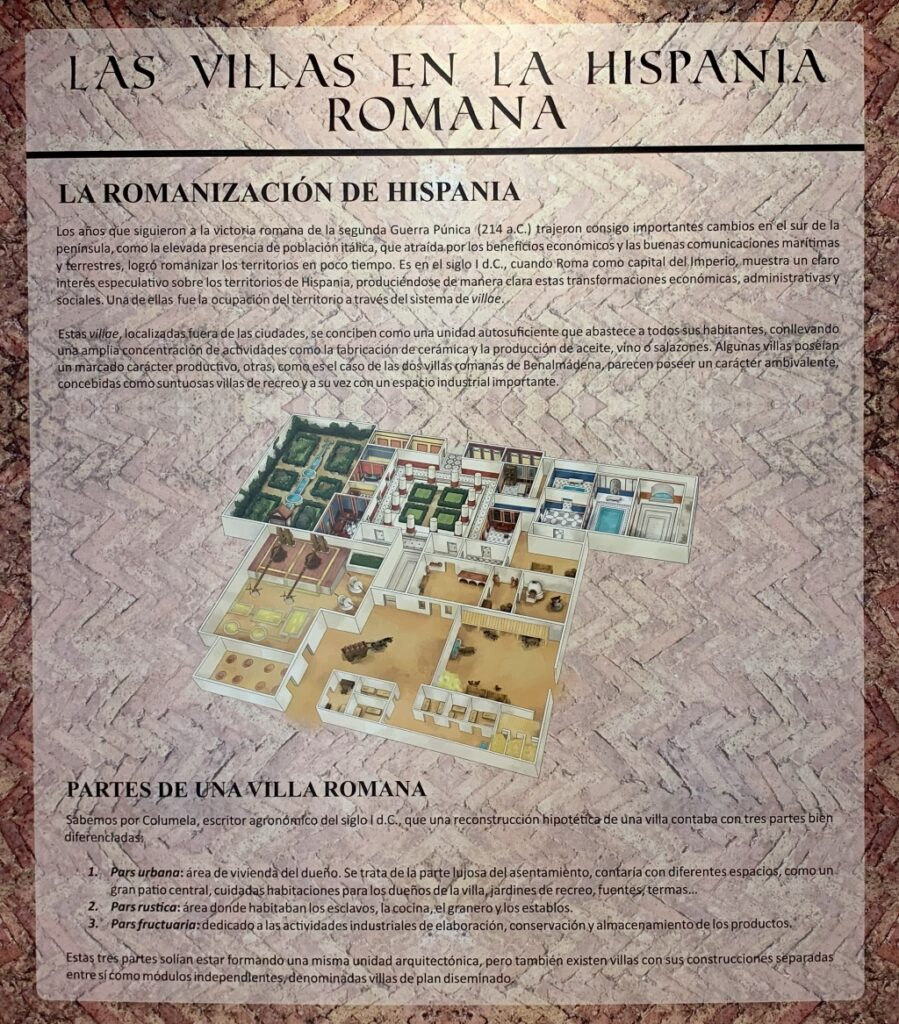 Casa de la Cultura de Benalmadena - las villas romanas exhibition