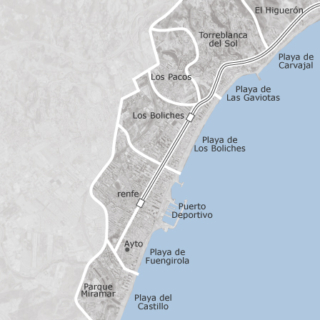 Idealista's Map of Fuengirola