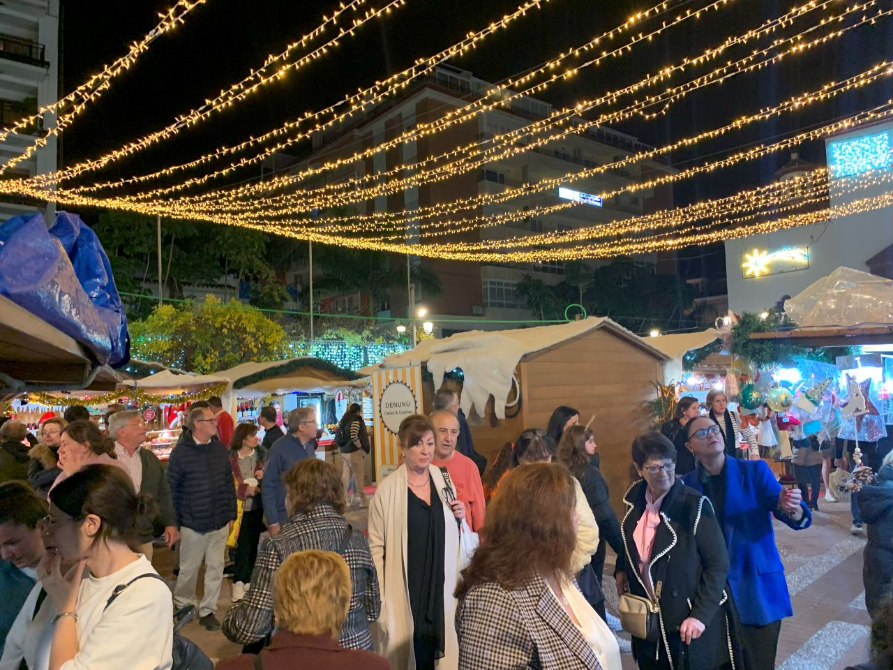 Christmas in the Costa del Sol - market in Fuengirola