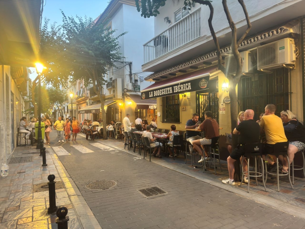 An alleyway in Fuengirola