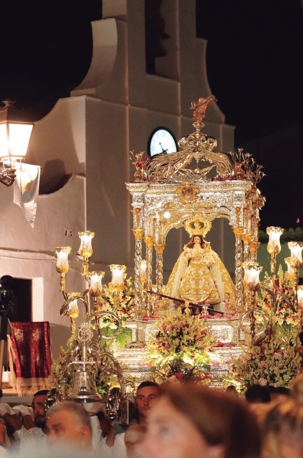 Feria de Mijas Pueblo. Procession.