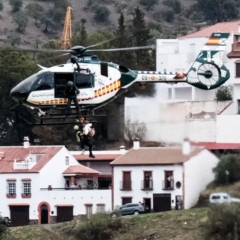 Floods in Spain - rescue in Álora