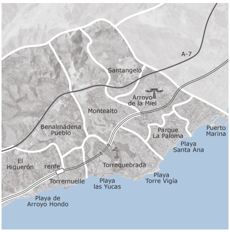 Neighborhoods of Benalmadena