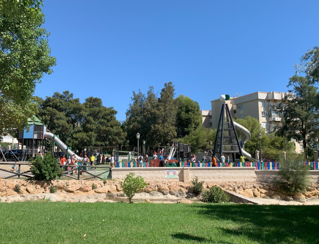 Train stations in Torremolinos - Playground