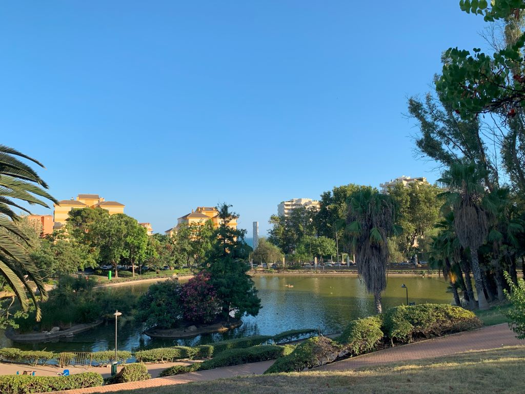 Neighborhoods of Benalmadena - La paloma pond