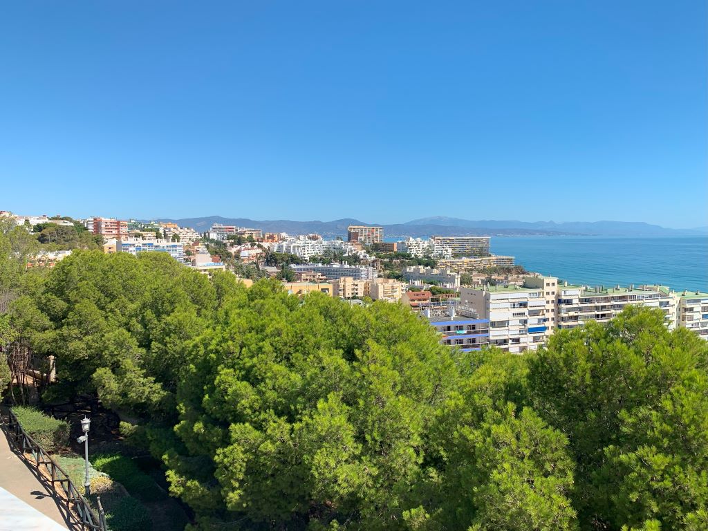 Train stations in Torremolinos - Malaga view