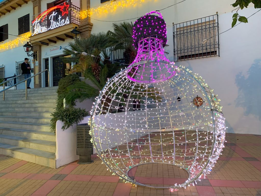 Christmas in Benalmadena - Lights in Casa de la Cultura