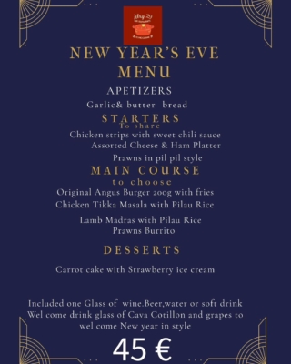 New Year's restaurants and parties - 
Alay 29