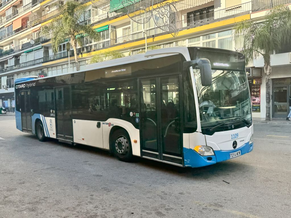 Buses in the Costa del Sol - Fuengirola L1